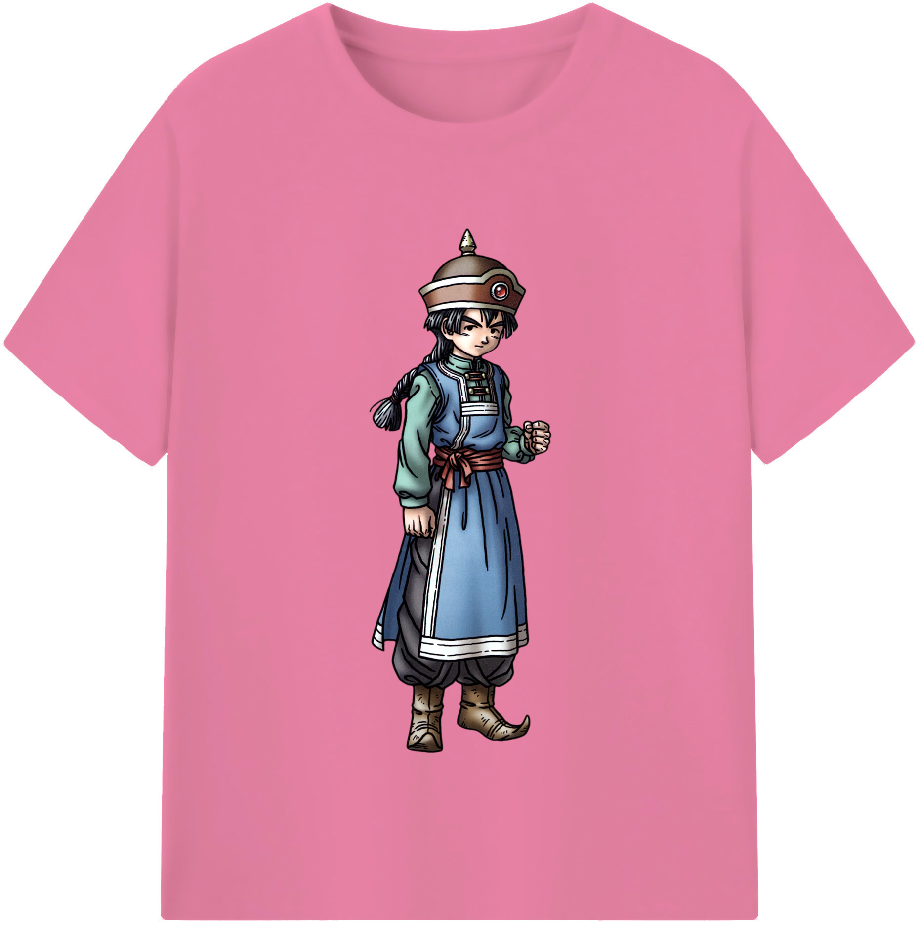 （画像用） ドラゴンクエスト Doragon Kuesuto Dragon Quest 綿100％半袖Tシャツ（フロントプリント）
